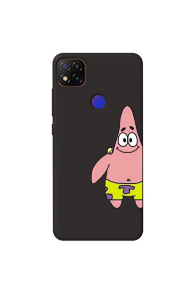 Other Xiaomi Redmi 9c Spong 1 Black Colored Silicone TPU Θήκη