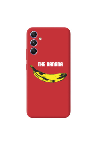 Other Samsung A34 The banana Red Colored Silicone TPU Θήκη
