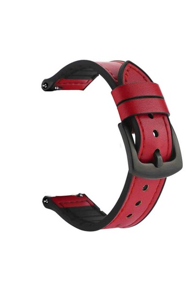 VD VERY DREAM Curea hibridă din piele și silicon compatibilă cu Huawei Watch ...