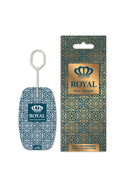 OEM Αρωματικό Αυτοκινήτου Κρεμαστό Feral Royal Collection Oud Senses 1 Τεμάχιο