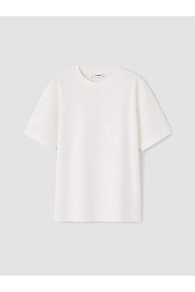 LC Waikiki Lcwaikiki Petite White 100% Cotton Women's T-Shirt