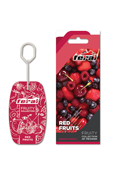 OEM Αρωματικό Αυτοκινήτου Κρεμαστό Feral Fruity Collection Red Fruits 1 Τεμάχιο