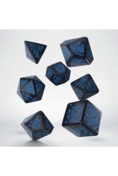 Q WORKSHOP Cats River Jumbo dice Top Bottom Set , jumbo format, for RPG and b...