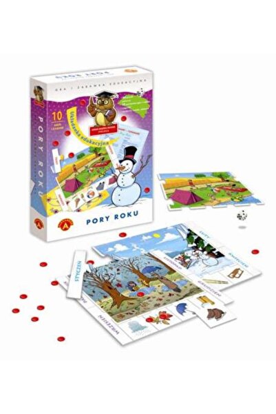 ALEXANDER Puzzle educativ cu anotimpurile, Alexxander, Multicolor