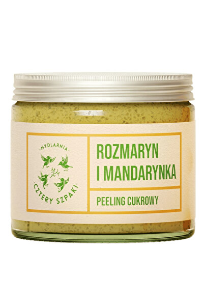 CZTERY SZPAKI - Rosemary and Mandarin Sugar Peeling, 250 ml