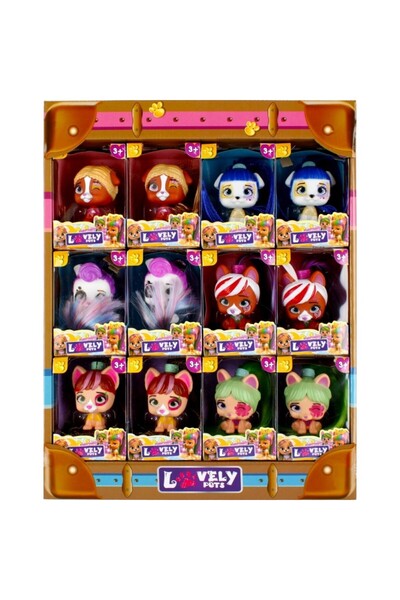 MC Micostore Figurina - Lovely Pets - catelus, 7cm, diverse modele, 3+ ani, M...