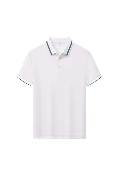 New Performance Arw98366 Seri̇ntutan--High Quality Buttoned Men's Polo Collar...