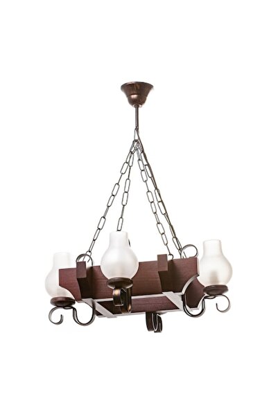 Omniaelectric Candelabru QUEEN 4x40W finisaj wenge