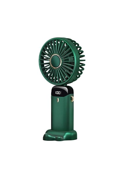 UIQ Mini ventilator de birou N15, Pliabil, Ecran digital, Ultra silențios, 18...
