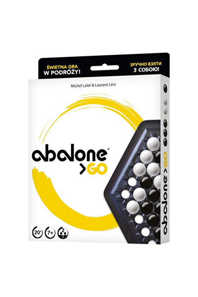 OEM Joc logic Abalone GO - versiunea compactă a lui Rebel, pentru doi jucători.