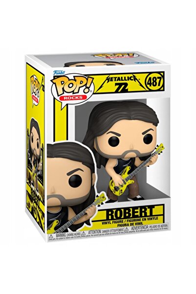OEM Figurina, Funko, Metallica 72 Robert nr. 487, vinil, 9cm, cutie de prezen...