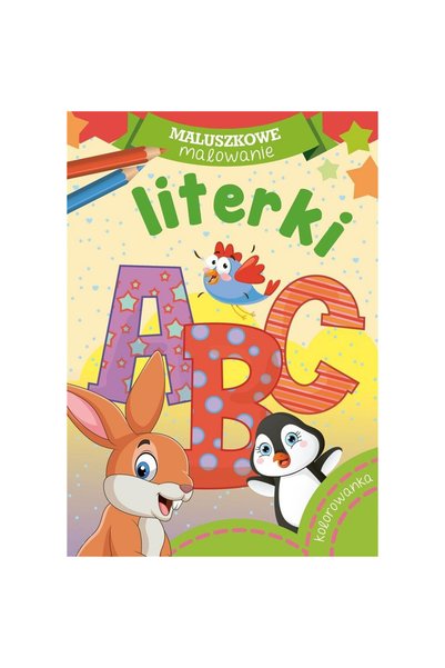 OEM Carte de colorat Picturi pentru bebeluși Litere Skrzat învață alfabetul 1...