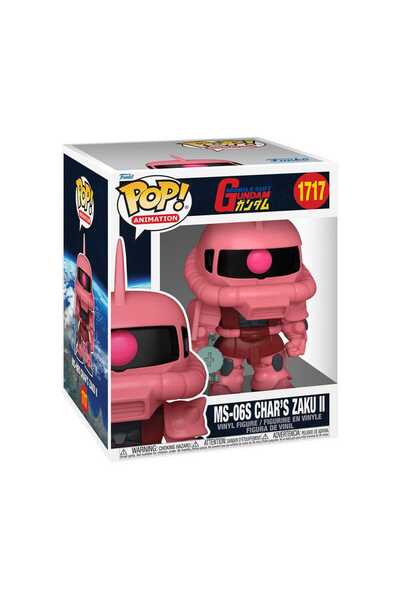 OEM Funko POP Super 6 " Mobile Suit Gundam 1717 MS-06S Char's Zaku II