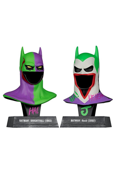 OEM Batman DC Direct Mini Replică 1/3 Pachet 2 Figurine Batman Hush & Knightf...