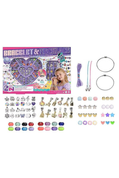 OEM ADAR Set de mărgele DIY cu pandantive pentru brățări 6+