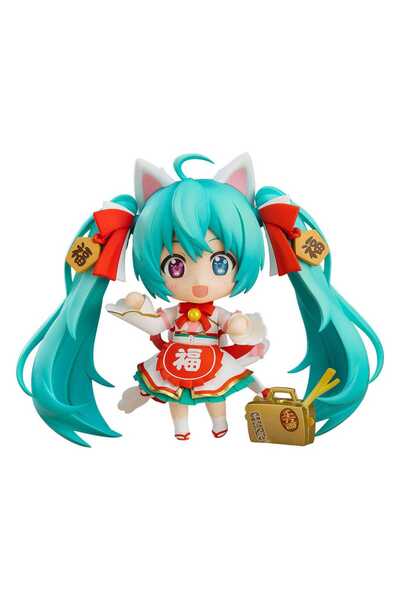 OEM Figurina Nendoroid Hatsune Miku Maneki Neko 10 cm, multicolor, set cu 3 f...