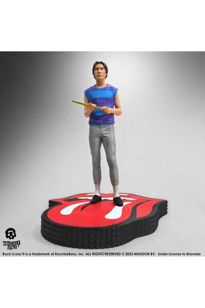 OEM Figurina Charlie Watts, Rolling Stones, Tattoo You Tour 1981, 22 cm, mult...