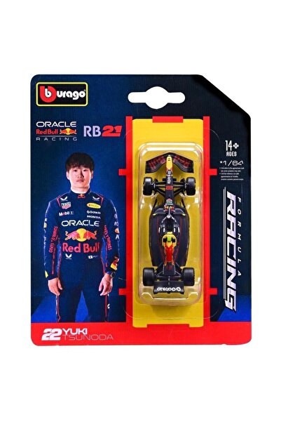 BBURAGO Model F1 Red Bull Racing RB21 2025 Tsunoda 22 fără cască