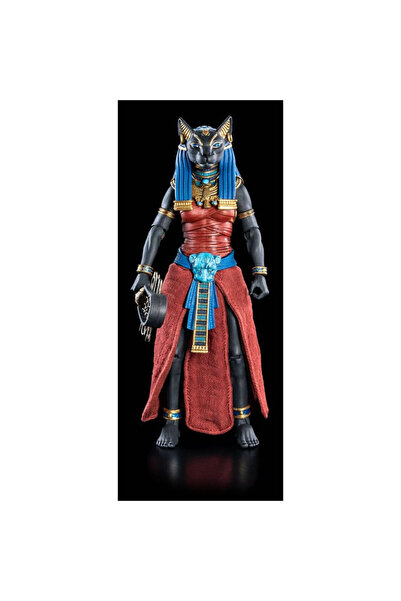 OEM Figura Obscura Bastet Figurina de Actiune Negru-Rosu - Ediția 2025
