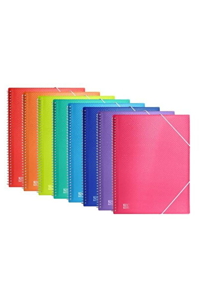 OEM Album Oxford Urban de oferte PP A4, 20 folii, spiralat, culori asortate