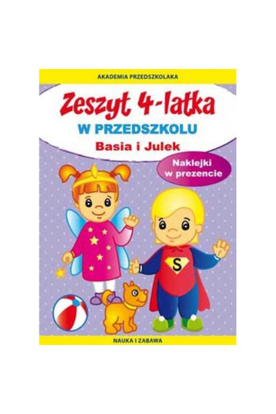 OEM Literat Caiet 4 ani Basia și Julek La gradinita ediție nouă