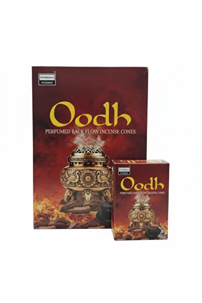 Darshan GERİ AKIŞ TÜTSÜ ÖD AĞACI AROMALI KONİK TÜTSÜ