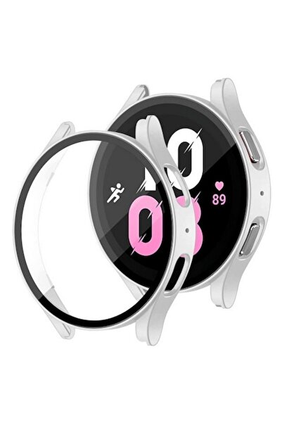 OEM Folie de protecție cu carcasă pentru Samsung Galaxy Watch5 40mm, Plastic,...