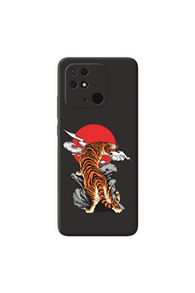 Other Xiaomi Redmi 10C Angry Gorilla Black Colored Silicone TPU Θήκη