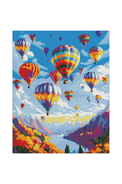ideyka Mozaic cu diamante Magiczny, fara rama, pentru decor, multicolor, 40x5...