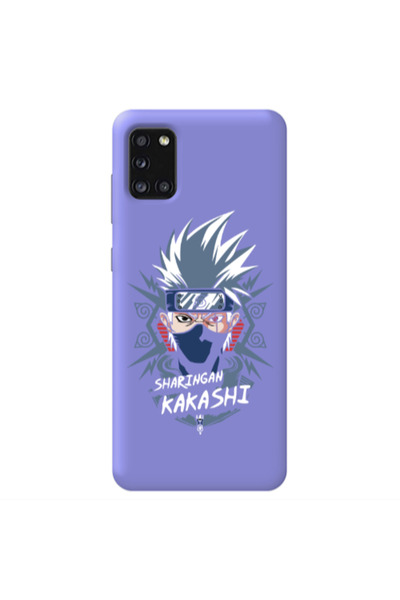 Other Samsung A41 Anime Mangoo Purple Colored Silicone TPU Θήκη