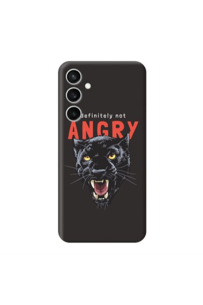 Other Samsung S24 FE Pointed teeth Black Colored Silicone TPU Θήκη