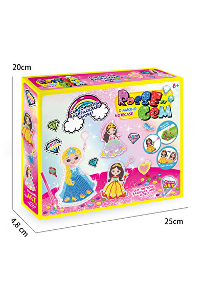 MAKSIK Set pictura cu diamante copii, Maksik, Multicolor