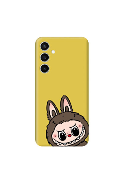 Other Samsung S24 Plus Labubu7 Yellow Colored Silicone TPU Θήκη
