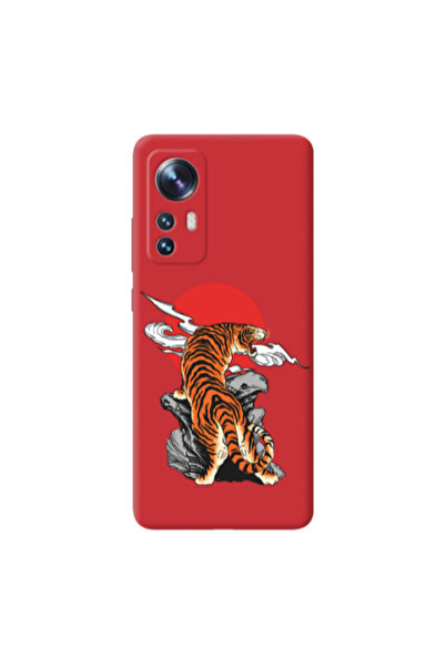 Other Xiaomi Mi 12 Pro Angry Gorilla Red Colored Silicone TPU Θήκη