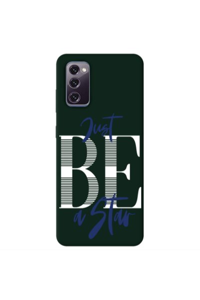 Other Samsung S20 FE Just Be a Star Dark Green Colored Silicone TPU Θήκη