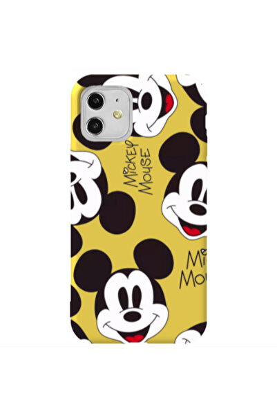 Other Apple iPhone 11 Mickey Mouse Yellow Colored Silicone TPU Θήκη