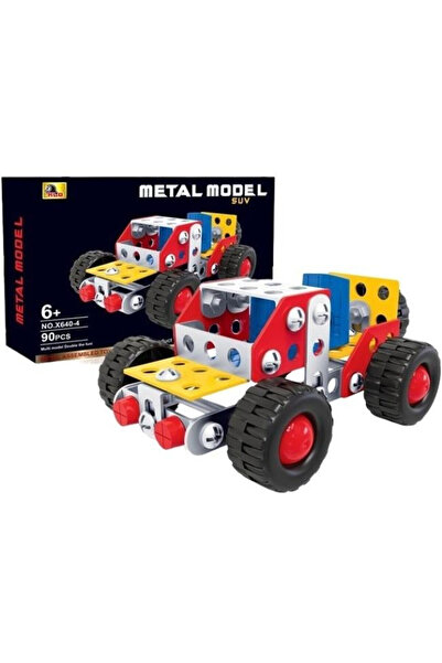 OEM Set constructie din metal Merkpol SUV, piese metalice, asamblare cu surub...