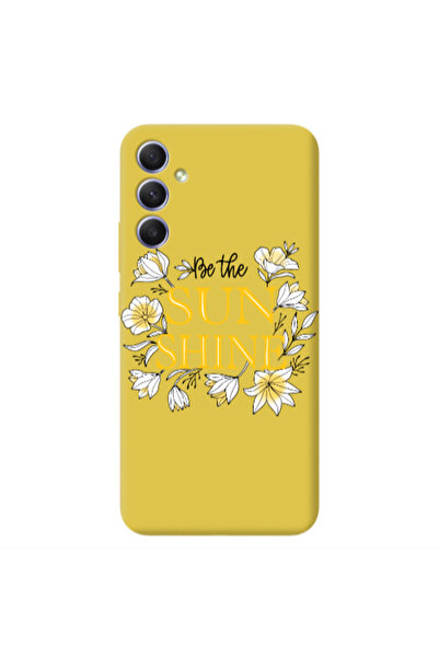 Other Samsung A15 5G Sun Shine Yellow Colored Silicone TPU Θήκη