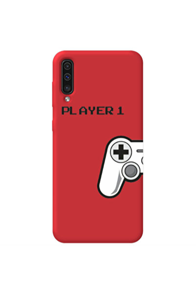 Other Samsung A70 Player 1 Red Colored Silicone TPU Θήκη