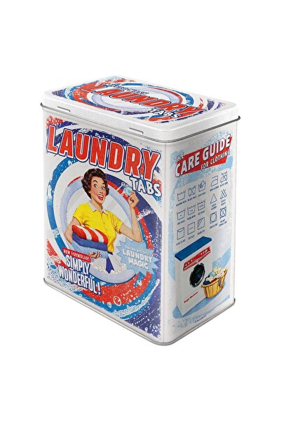 Nostalgic Art Nostalgic-Art Laundry Tabs Metal Storage Box 3 L