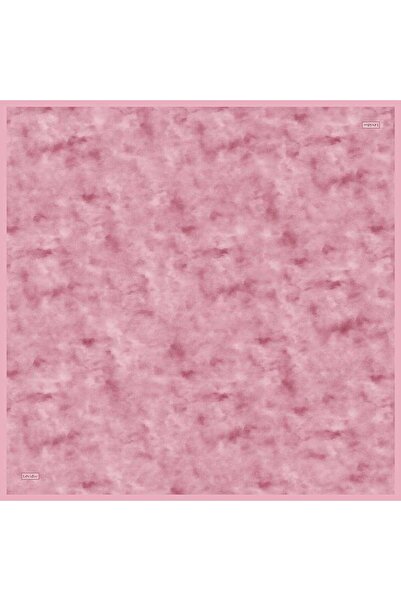 Levidor Pink Vintage Pattern Twill Silk Scarf