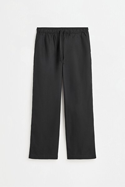 LEFTIES Dökümlü geniş paça jogger pantolon