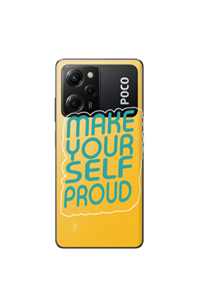 Other Xiaomi Poco X5 Pro Make Your Self Proud Transparent Silicone TPU Θήκη