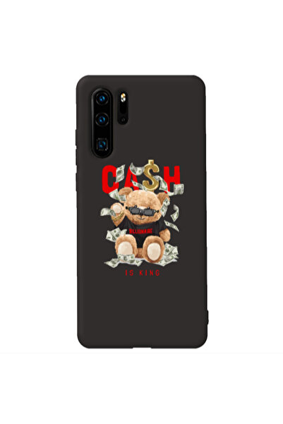 Other Huawei P30 Pro Cash is king Black Colored Silicone TPU Θήκη