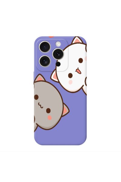 Other Apple iPhone 15 Pro We are here Purple Colored Silicone TPU Θήκη