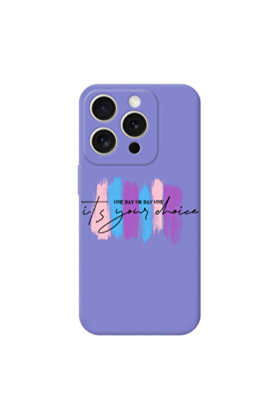 Other Apple Iphone 16 Pro Max One Day Or Day One Purple Colored Silicone TPU ...