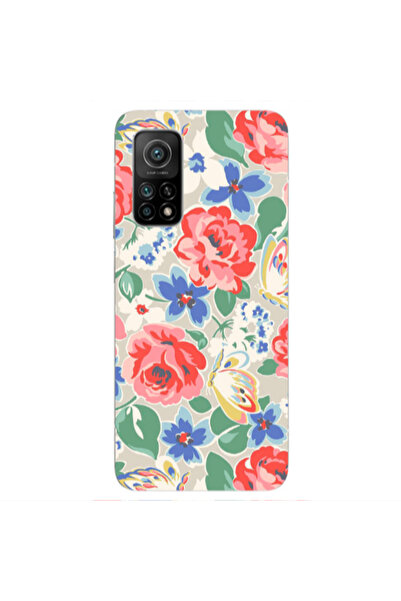 Other Xiaomi Mi 10T Pro Lady roses Transparent Silicone TPU Θήκη