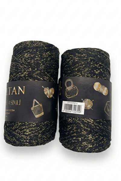 hobi dünyası evim 1 Adet Makreme 4 Simli İp 200 Gram 200 Metre 2 mm Çanta Cüz...