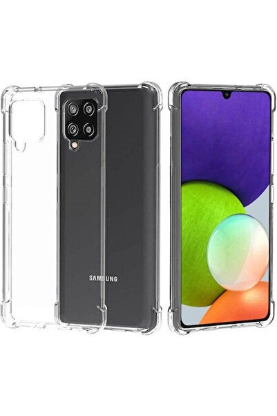 bzstore Husă pentru Samsung Galaxy A22 4G, din silicon, antișoc, transparentă.