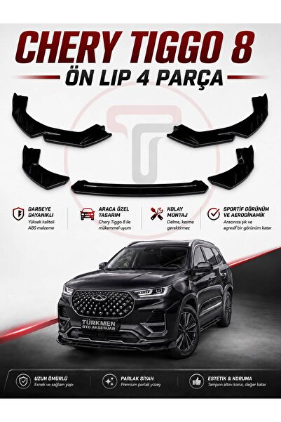 Türkmen Chery Tiggo 8 Ön Lip 4 Parça